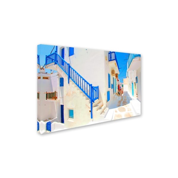 Dieter Matthes 'Mykonos Iii' Canvas Art,30x47